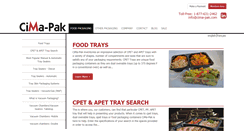 Desktop Screenshot of cima-pak.com